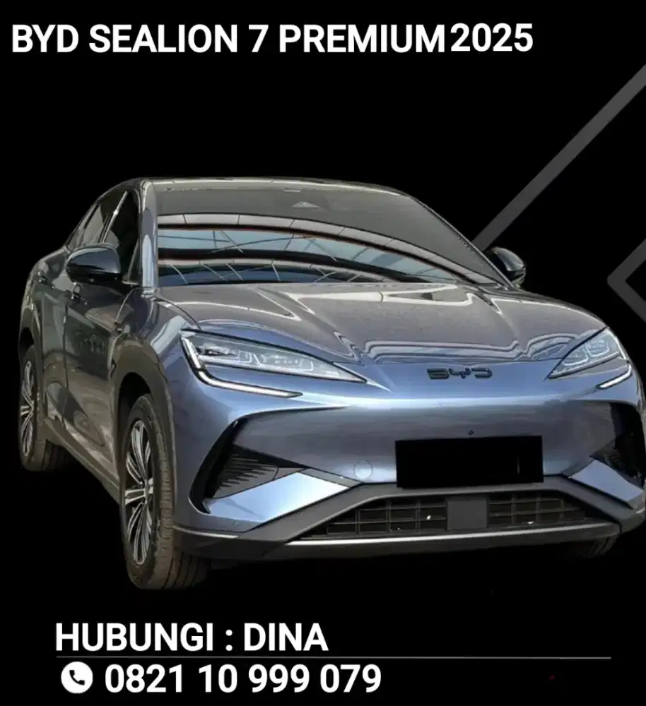 BYD Sealion7 Premium 2025 EV AT, Pajak Panjang, Km Low 10ribu
