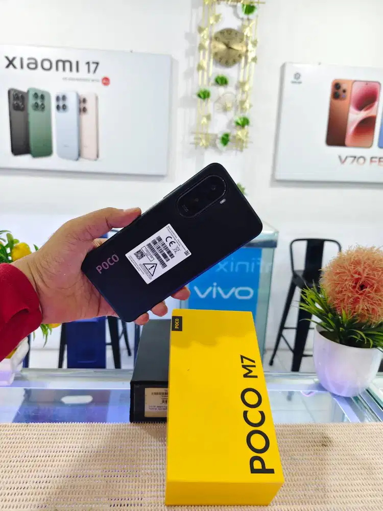 Poco M7 Ram 8+8Gb/ 256Gb Fullset Mulus Original 100% Like New