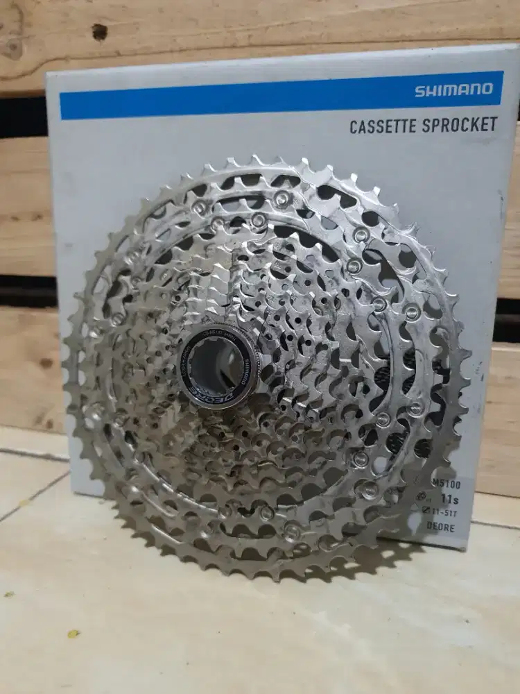 Cassette Sprocket Shimano 11-51 teeth 11 speed Deore M5100