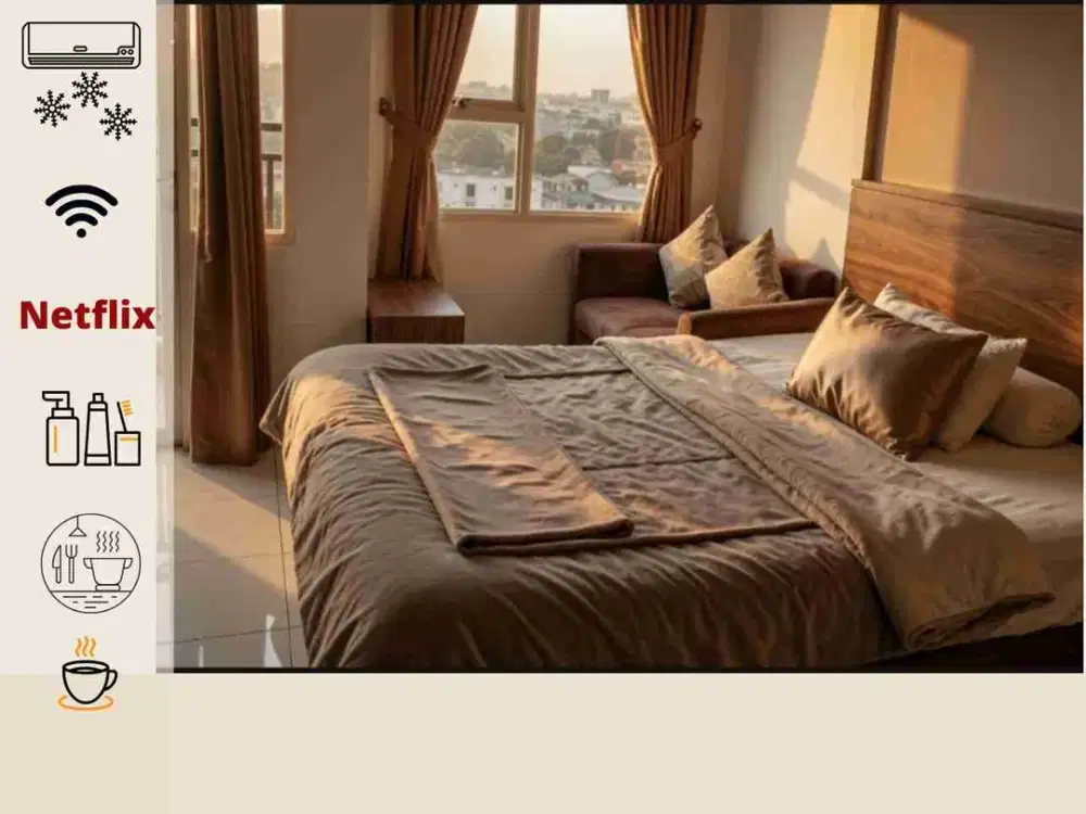 Margonda Residence 5 4 Mares 5 4 Apartemen Harian Depok Murah d'mall dekat stasiun terminal