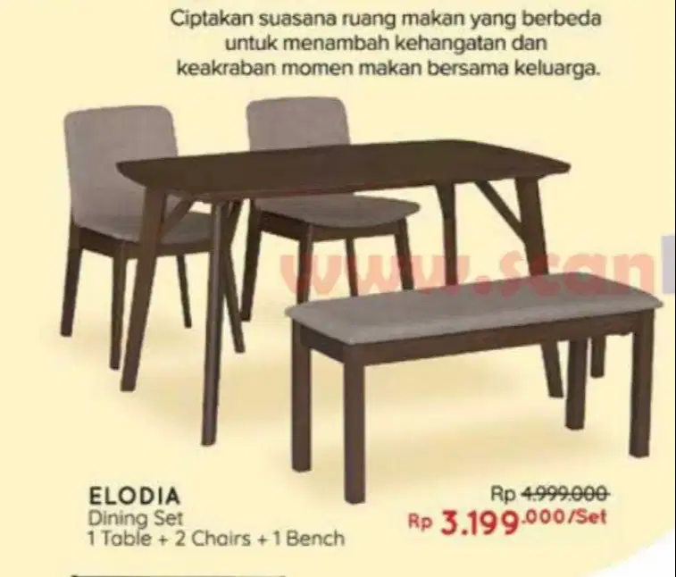 Meja makan INFORMA