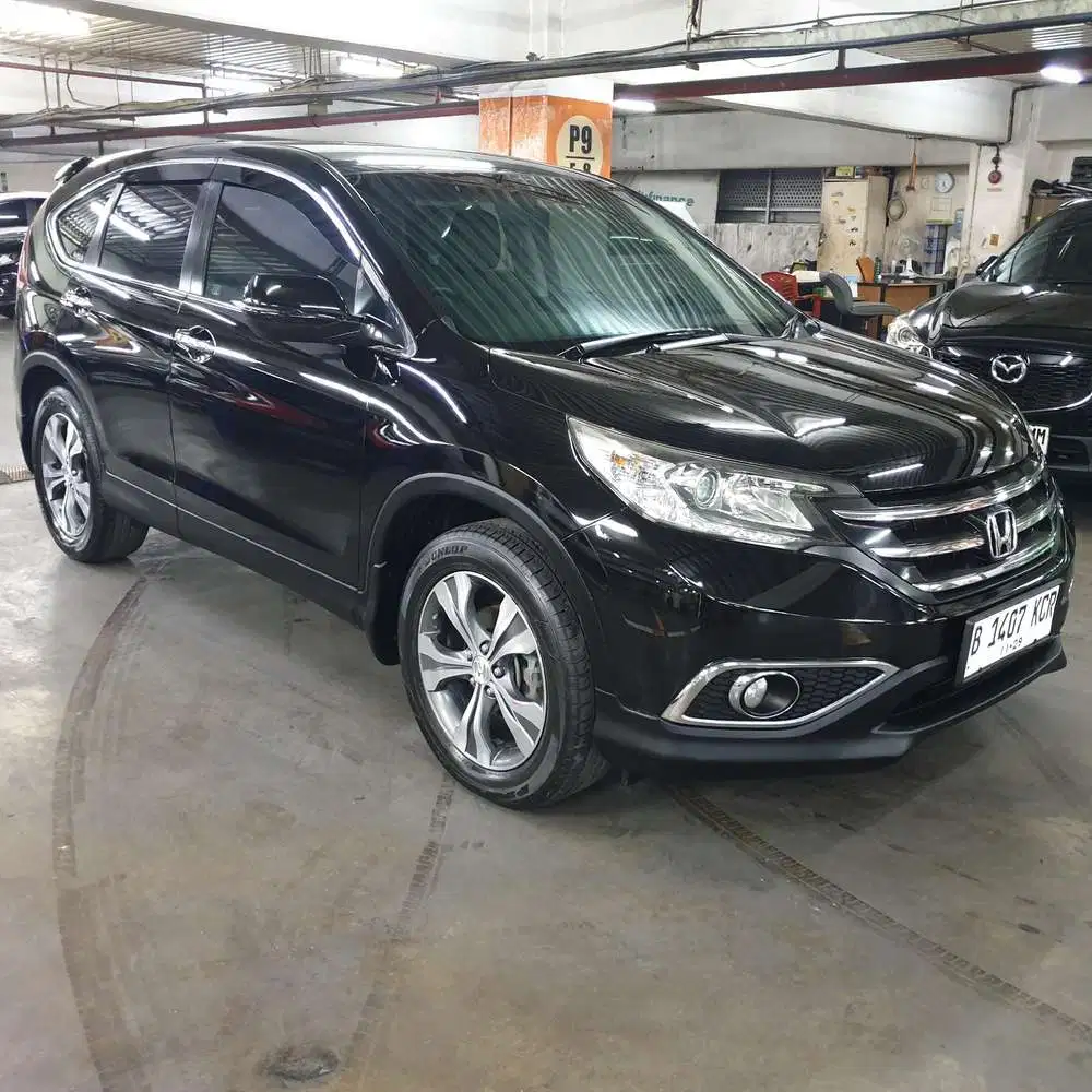 Honda Crv 2.4 Prestige 2014 Hitam Low KM Asli Mulus Bagus Sekali Dp 10