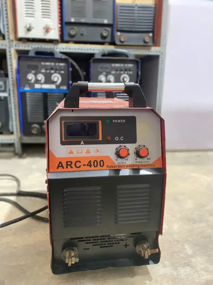 MESIN LAS BEKAS MMA 400 AMPERE LIN COLNZONTER 3 PHASE INVERTER IGBT DC