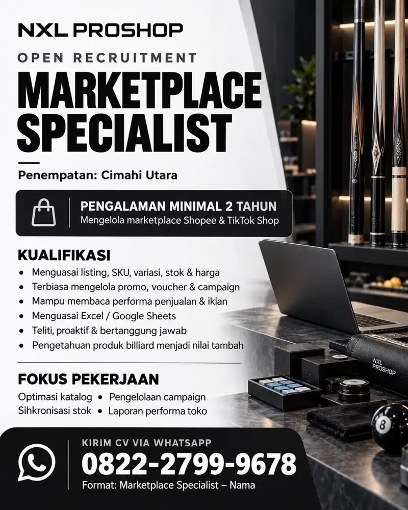 Marketplace specialist