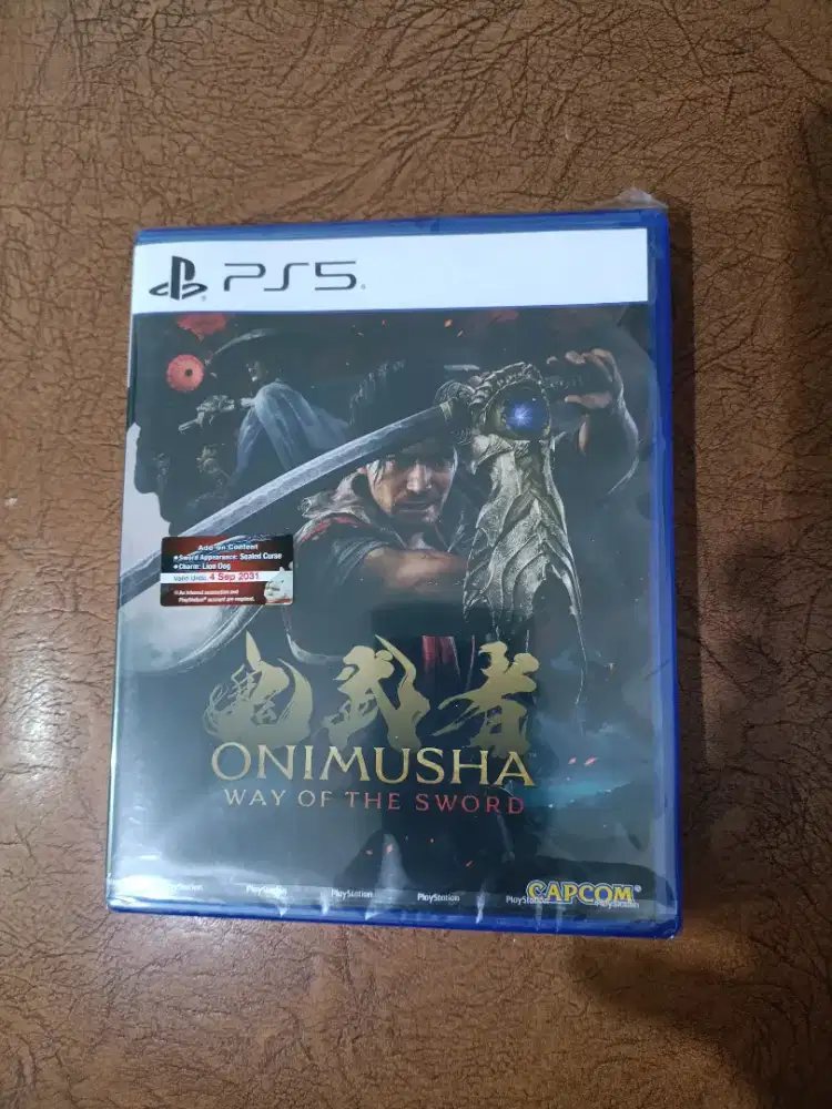 BD PS5 Onimusha Way Of The Sword DLC Aman Mulus Like New