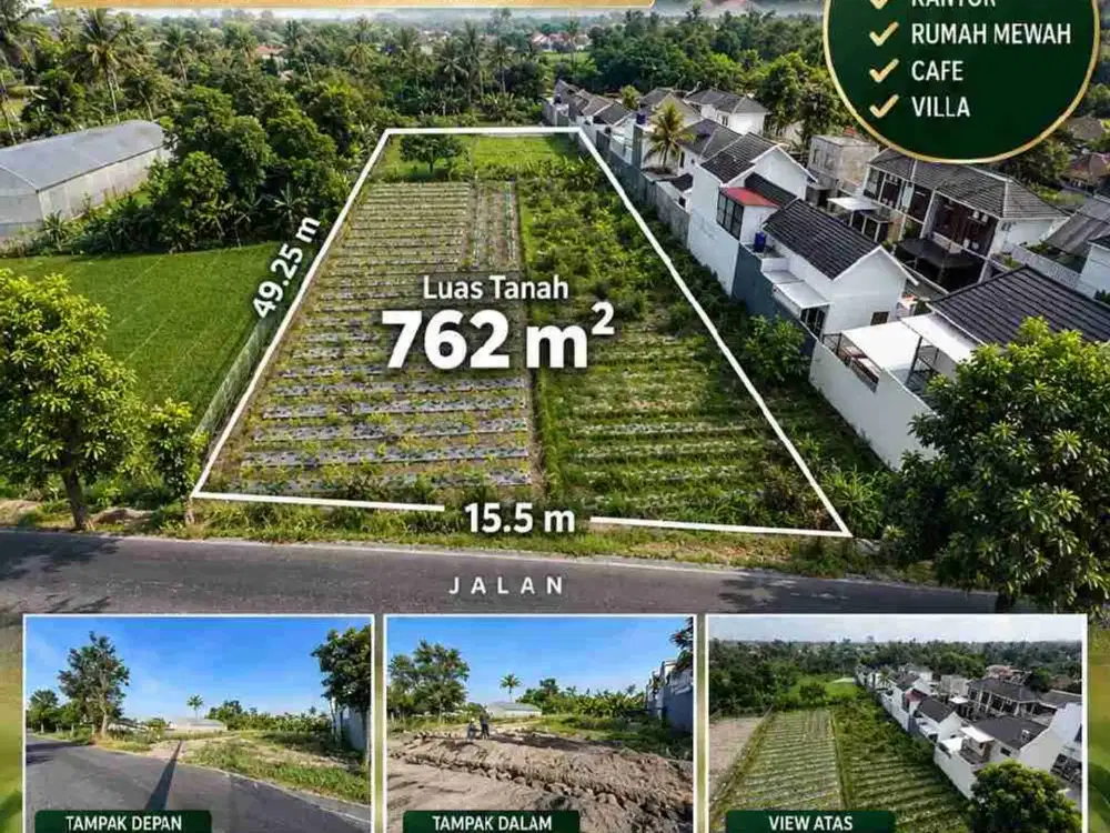 Tanah Dijual, Yogyakarta