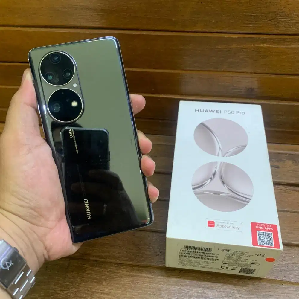 JUAL HUAWEI P50 PRO Ram 8 / 256 GB Resmi indonesia Fullset Semua