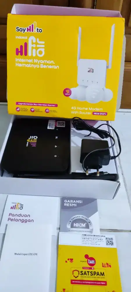 Modem Wifi Indosat Hifi Air HKM 0127 Bonus Kartu IM3