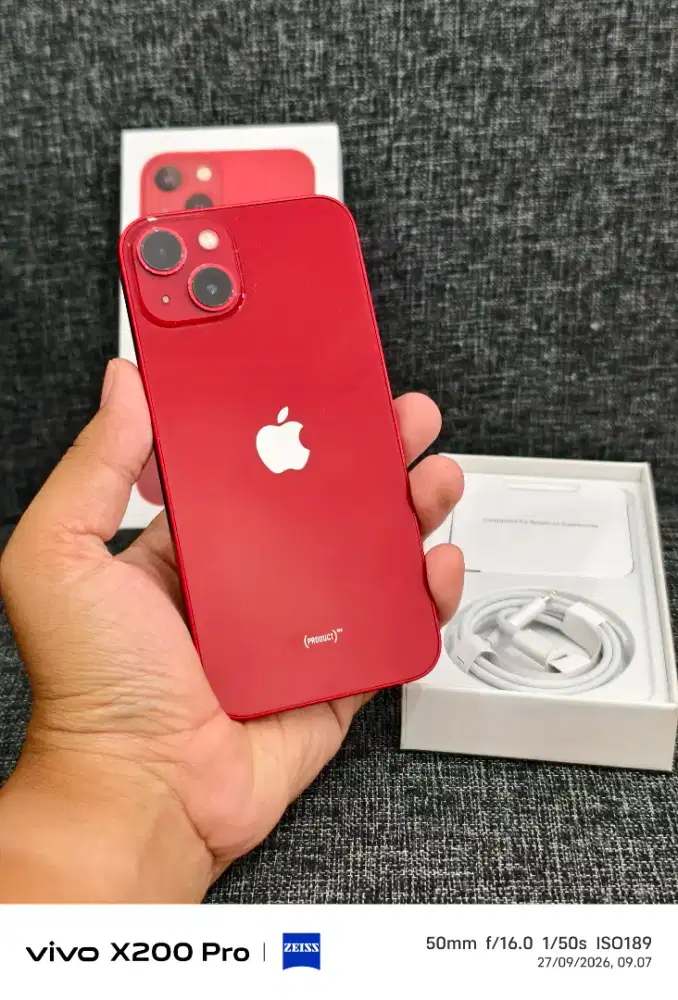 iPhone 13 512Gb Inter Red Product Fullset!