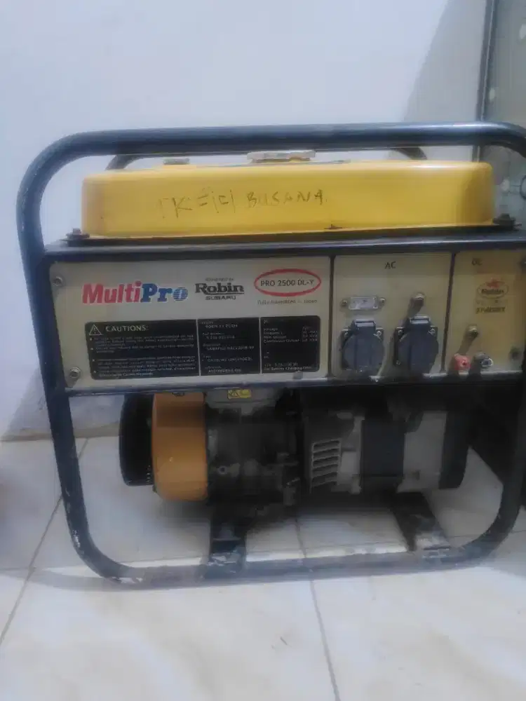 WTS Genset Robin Subaru Pro 2500
