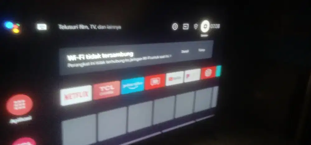 Jual tv 40 inch android merk TCL