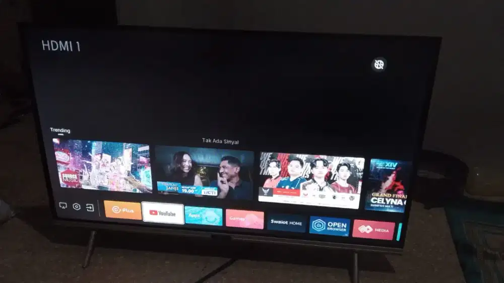 Tv coocaa led 23in smart tv led coocaa