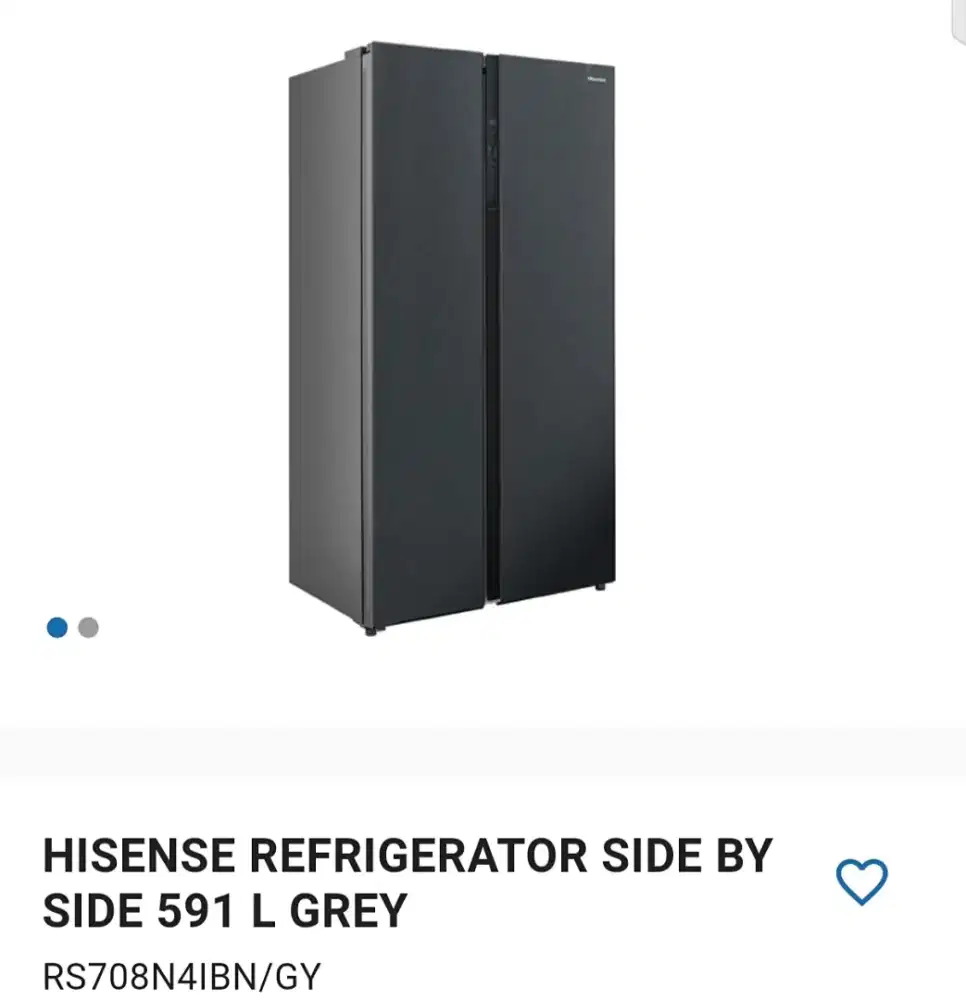 KULKAS SBS HISENSE
