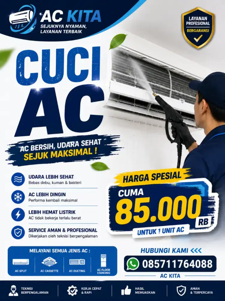 AC,cuci AC pasang AC