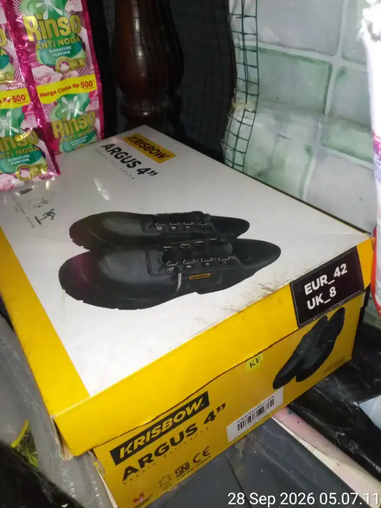 sepatu baru krisbow uk 42