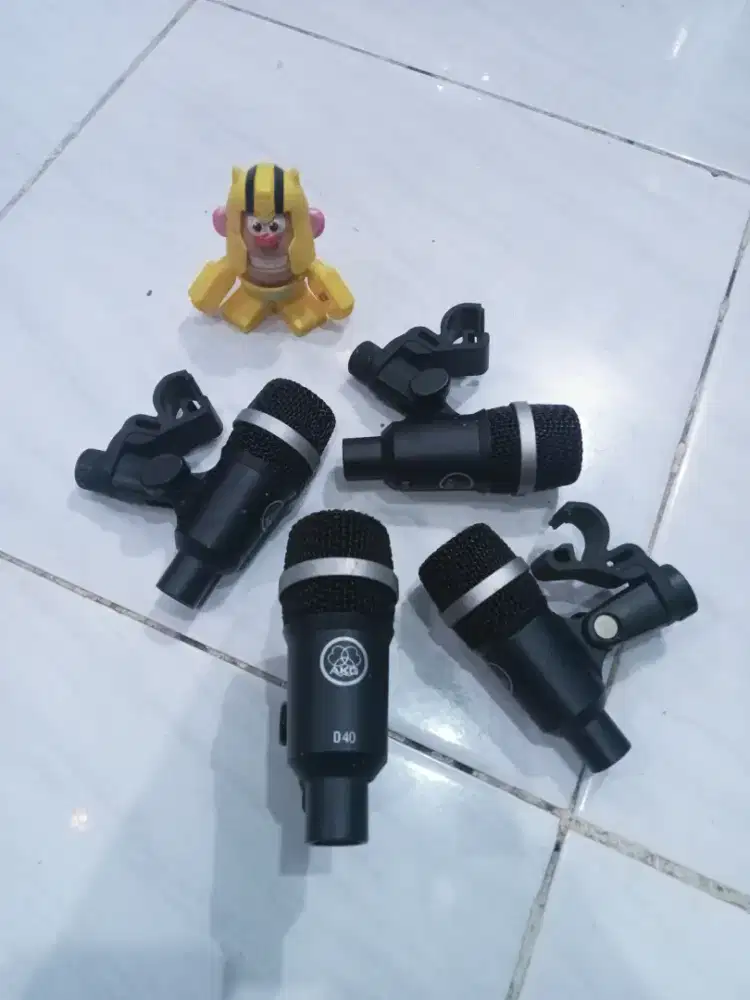 Mic drum AKG D40 4 pcs