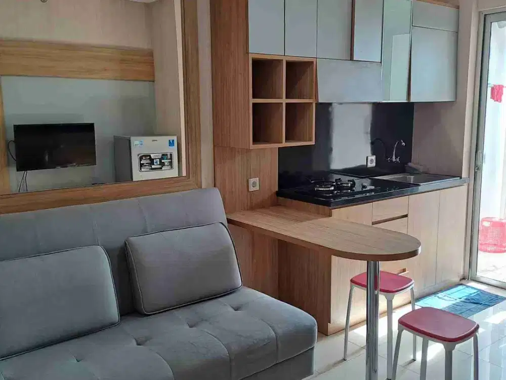 SEWA 2 Bedroom Furnished Tower Jasmin Apartemen Bassura City Jatinegara Jakarta Timur