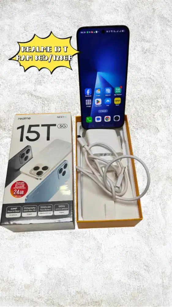 Dijual Realme 15 T Warna Suit Titanium

Ram 8GB/128 GB