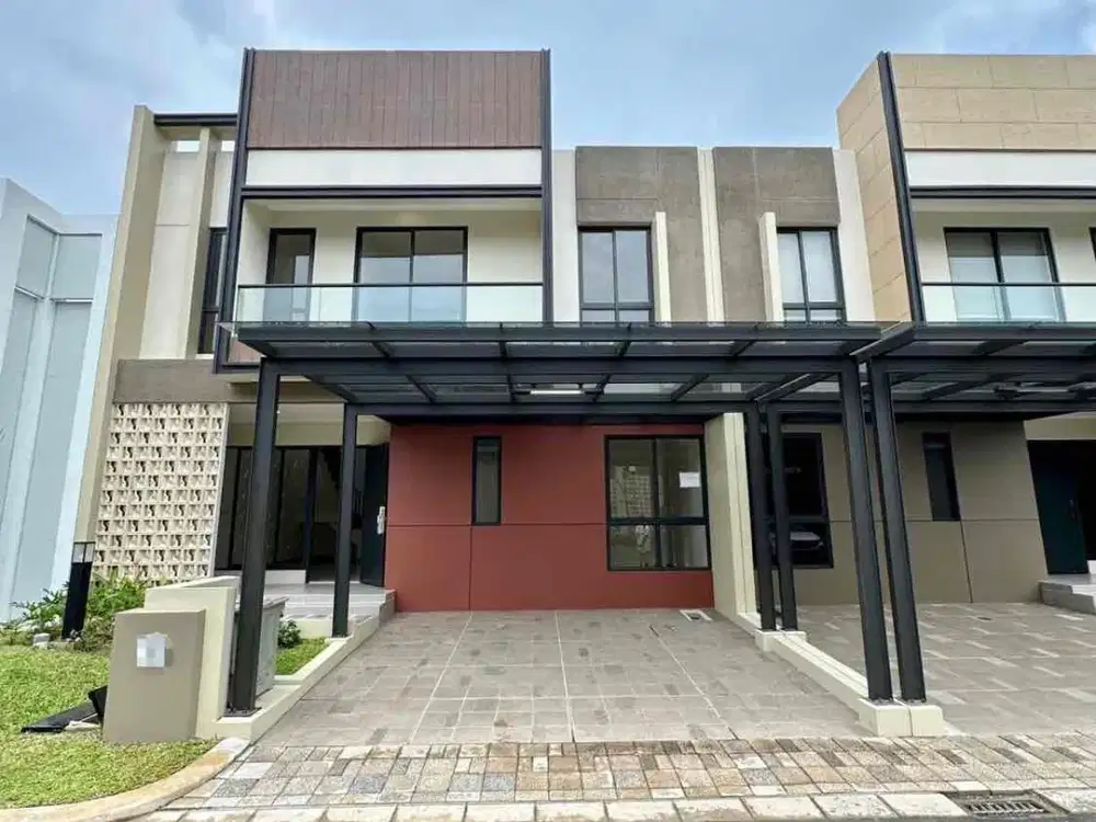 DISEWA CEPAT RUMAH BARU SIAP HUNI CLUSTER CARSON SCIENTIA DI GADING SERPONG