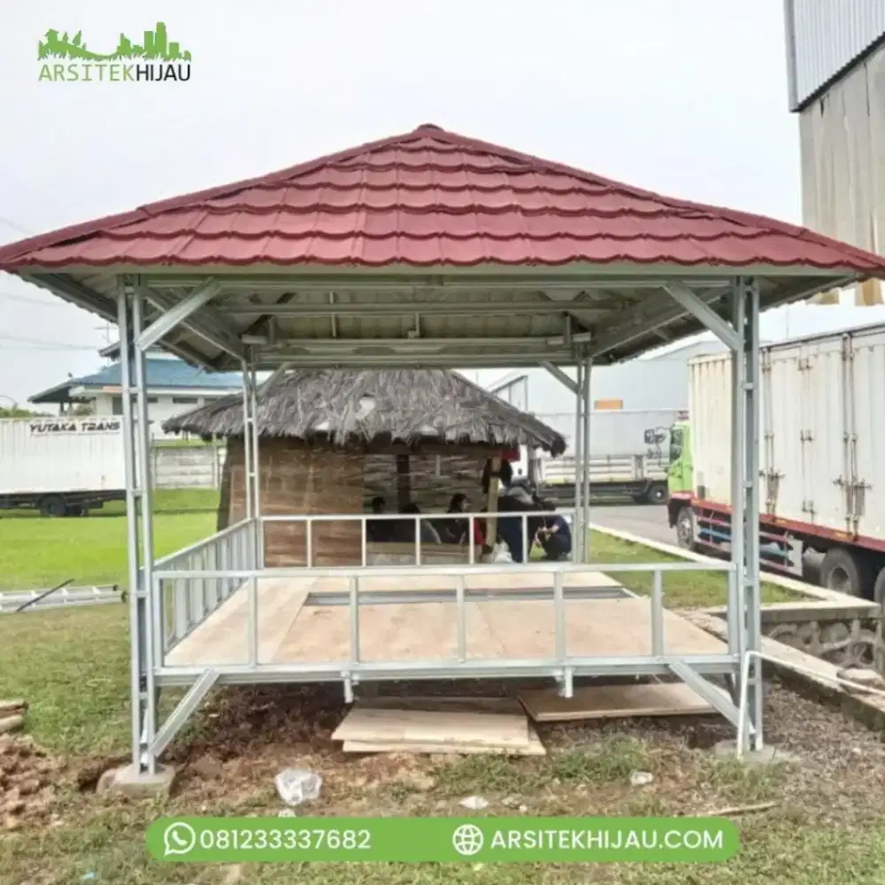 Gazebo baja ringan