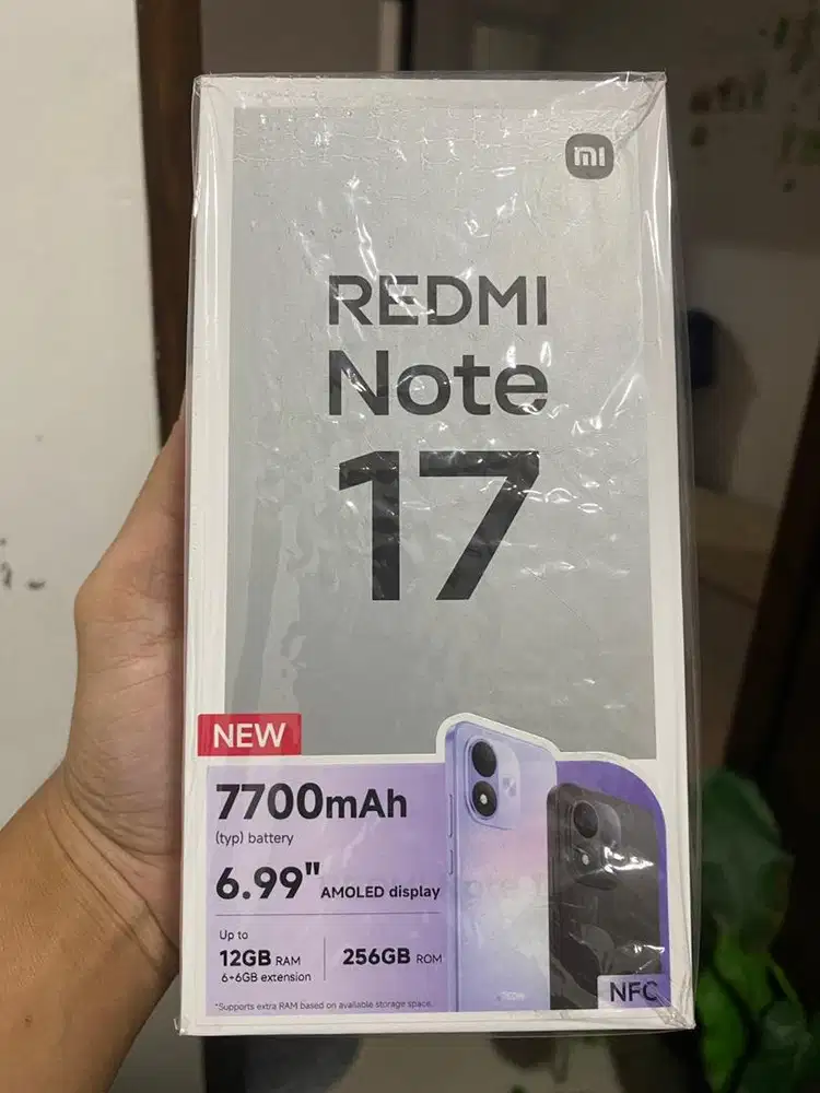 Di Jual HP Redmi Note 17 Baru seminggu