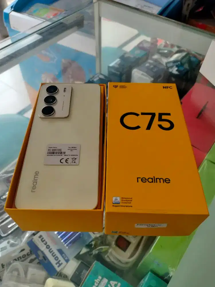 Realme c75 Nfc 24gb(8+16)/128gb full set original