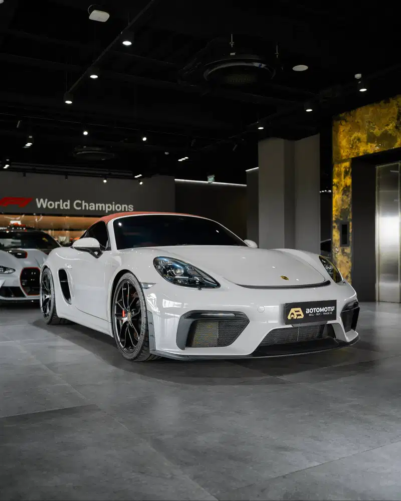 Porsche 718 Spyder 4.0 Manual 2020