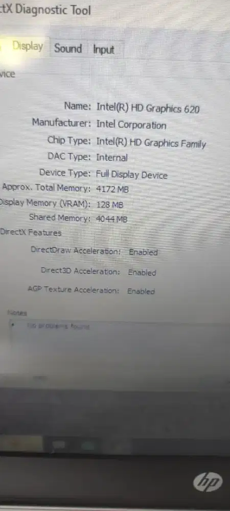 Laptop hp i5 gen7 ram 8 ddr4 ssd 256 normal