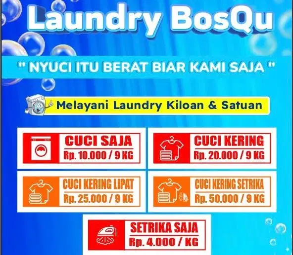 Lowongan kerja Laundry