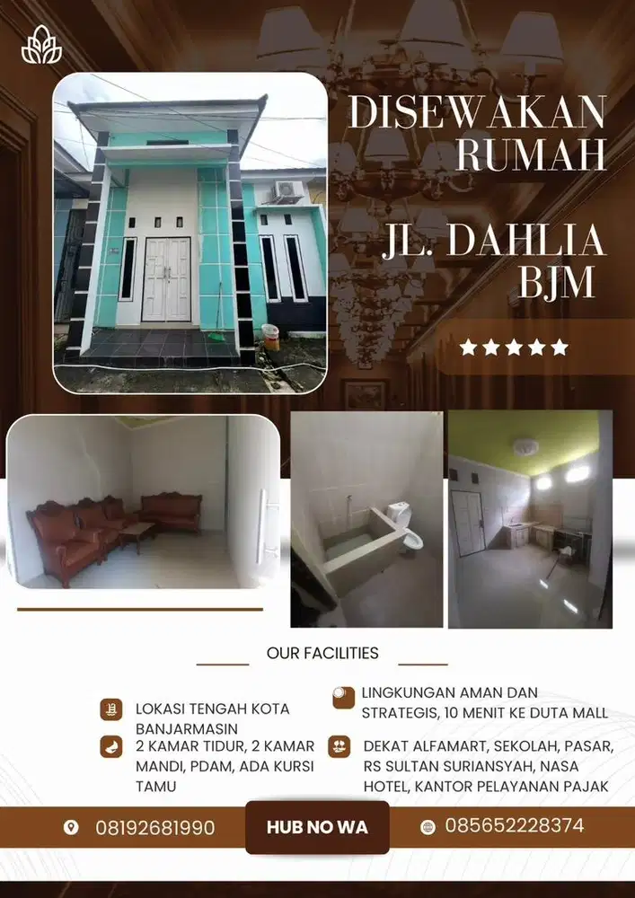 Rumah strategis tengah kota Banjarmasin