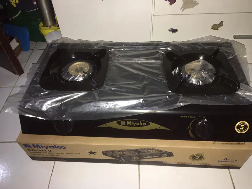 Dijual Kompor 2 Tungku Miyako