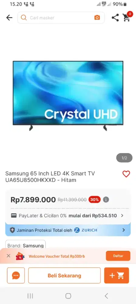 SAMSUNG TV 65U8500H PROMO