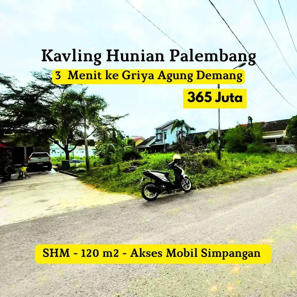 JUAL CEPAT KAVLING MACAN KUMBANG PALEMBANG