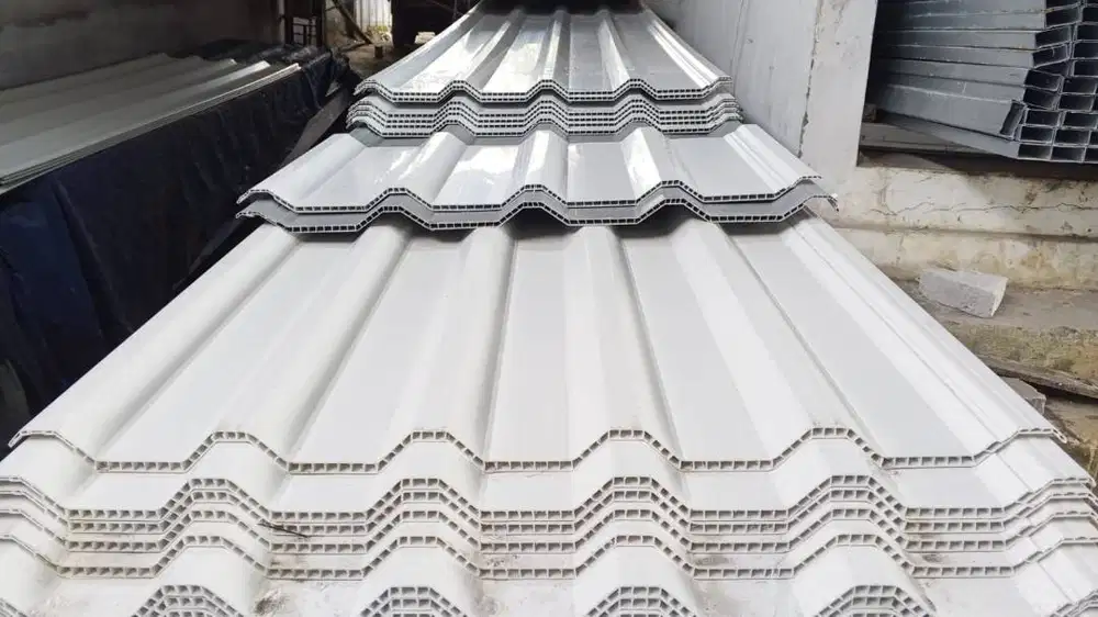 atap UPVC Roofcol Double layer 830