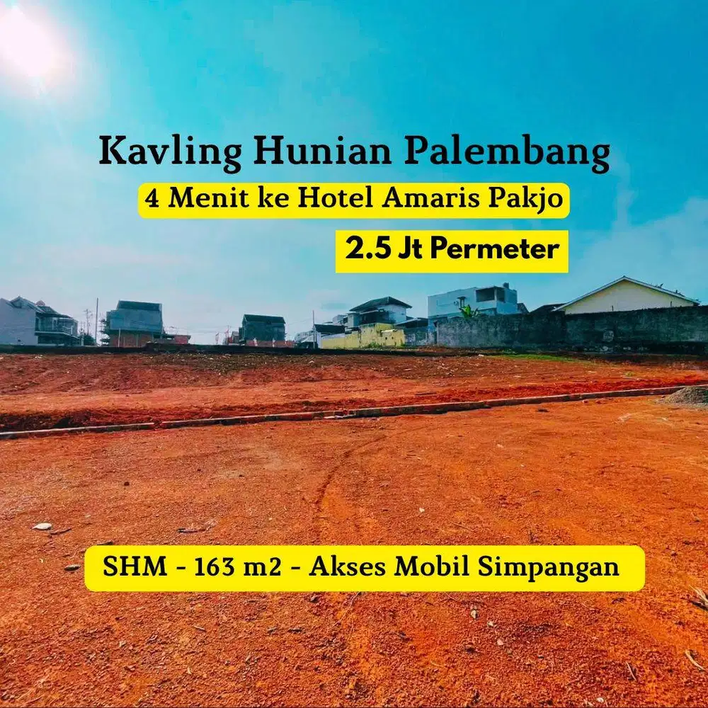 TANAH KAVLING PAKJO PALEMBANG