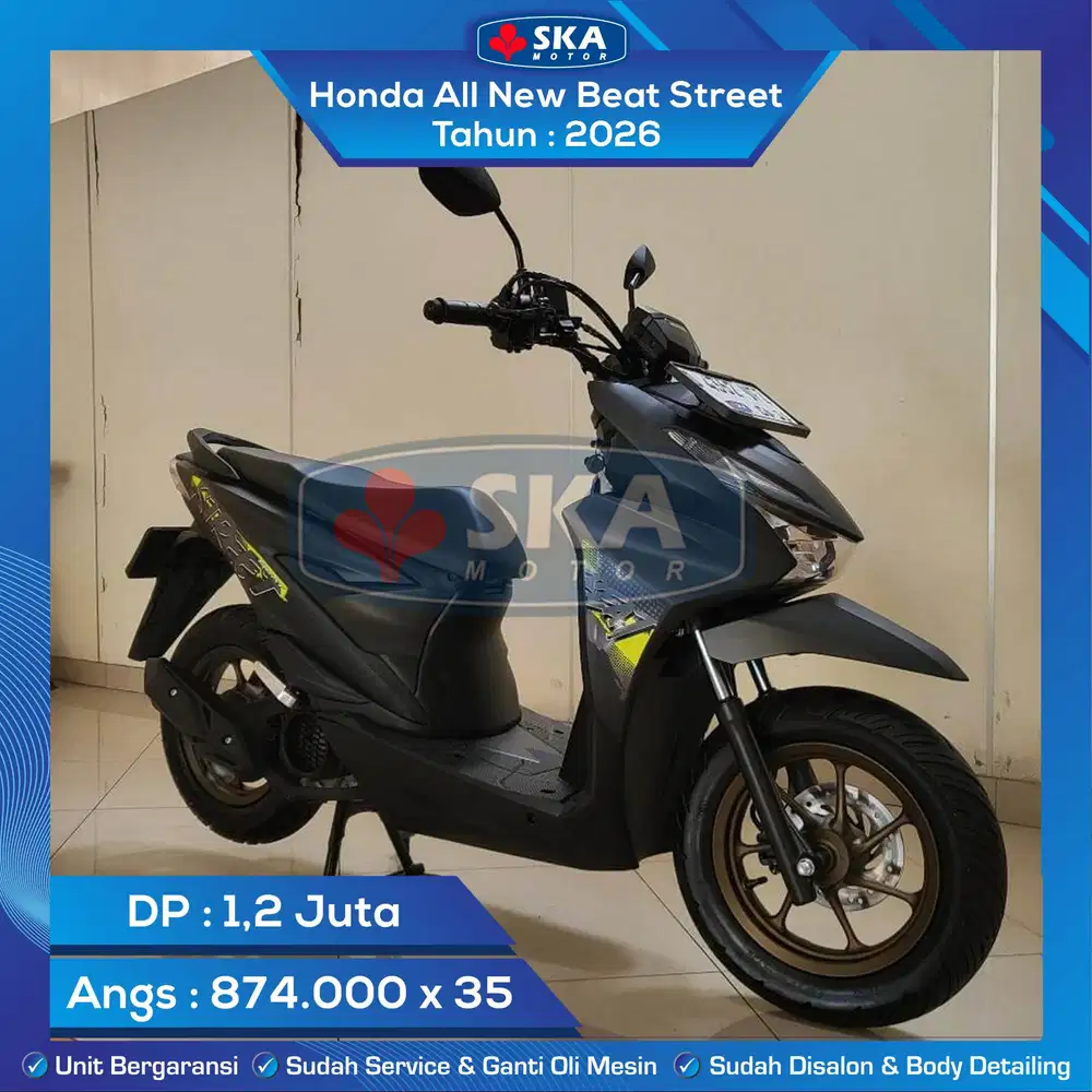 Honda All New Beat Street Tahun 2026