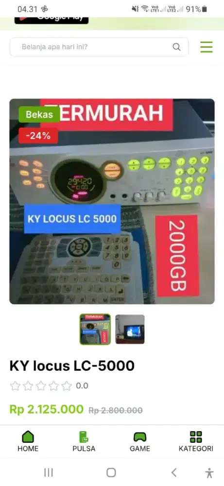 Player karaoke KY locus LC 5000