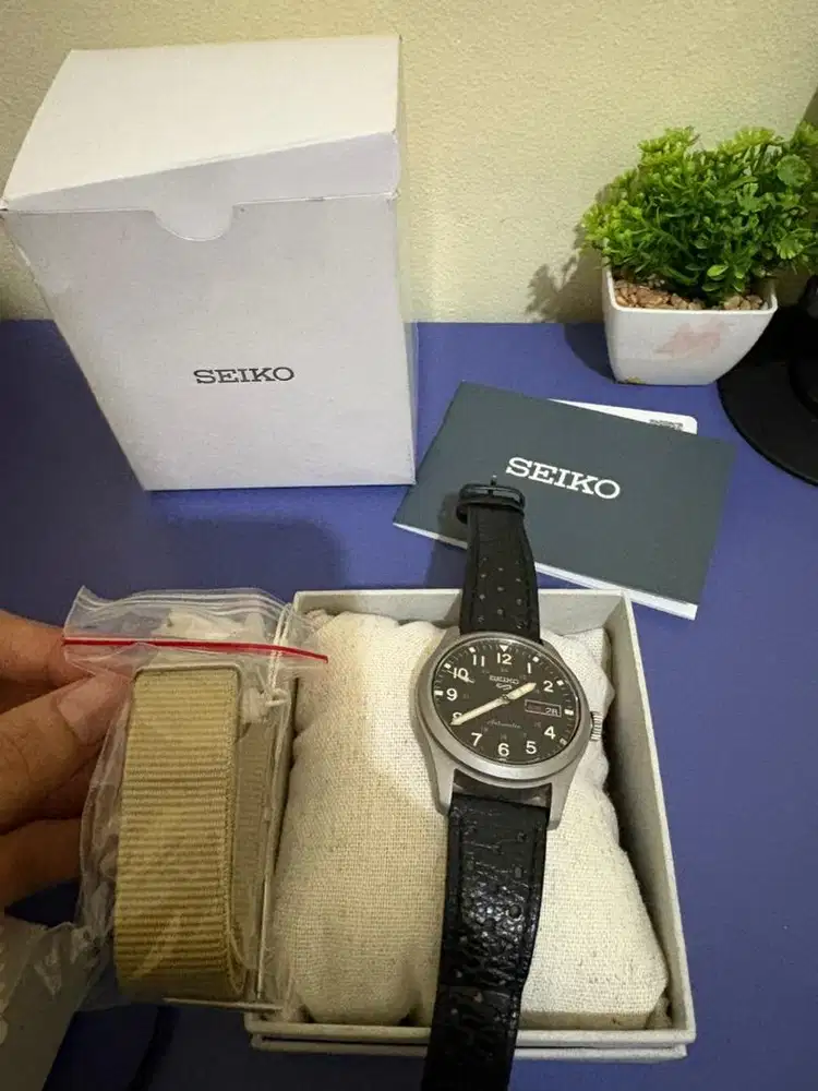 Seiko srpg35k1 jam otomatis jam automatic FULLSET (Barang pribadi)