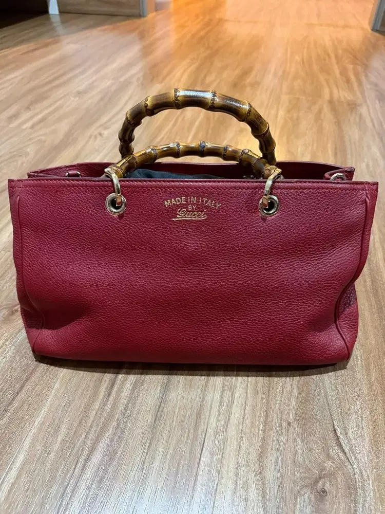 PRELOVED GUCCI BAMBOO KONDISI SANGAT BAIK