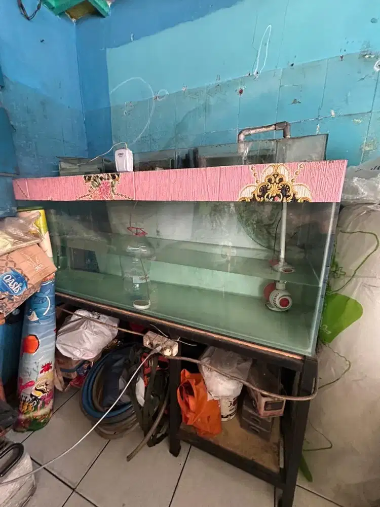 aquarium beserta kelengkapannya
