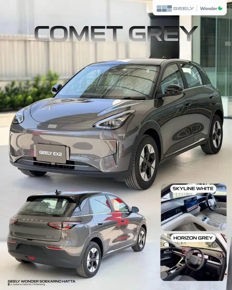Geely EX2 Baru Terima Tukar Tambah Kredit dan cash