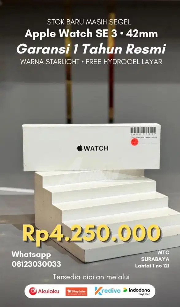 New Apple Watch SE 3 42 mm ibox