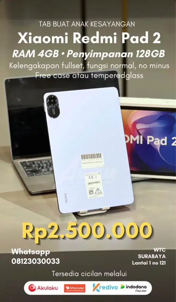 Second Xiaomi Redmi Pad 2 4/128 gb
