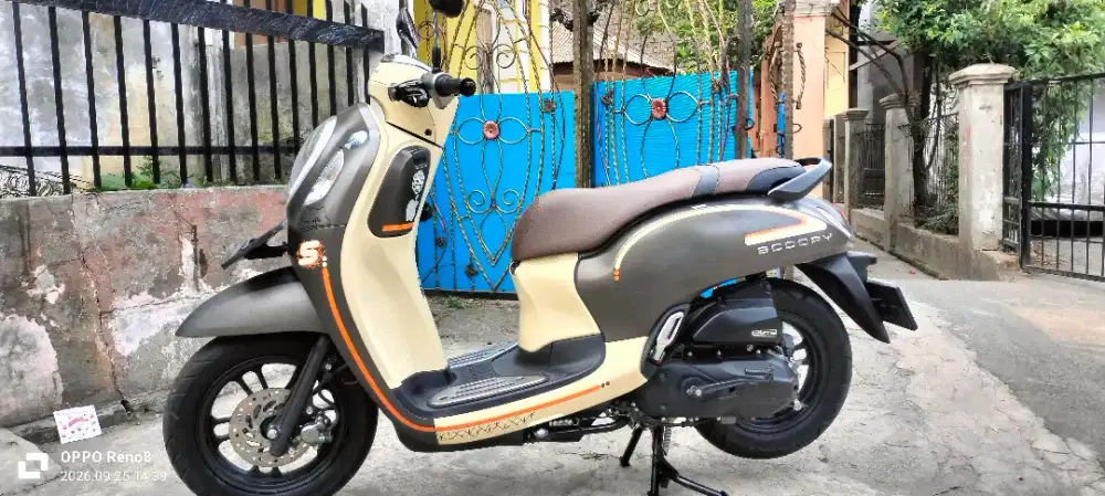 Kreem coklat th 2023 pjk hidup Scoopy injeksi sporty