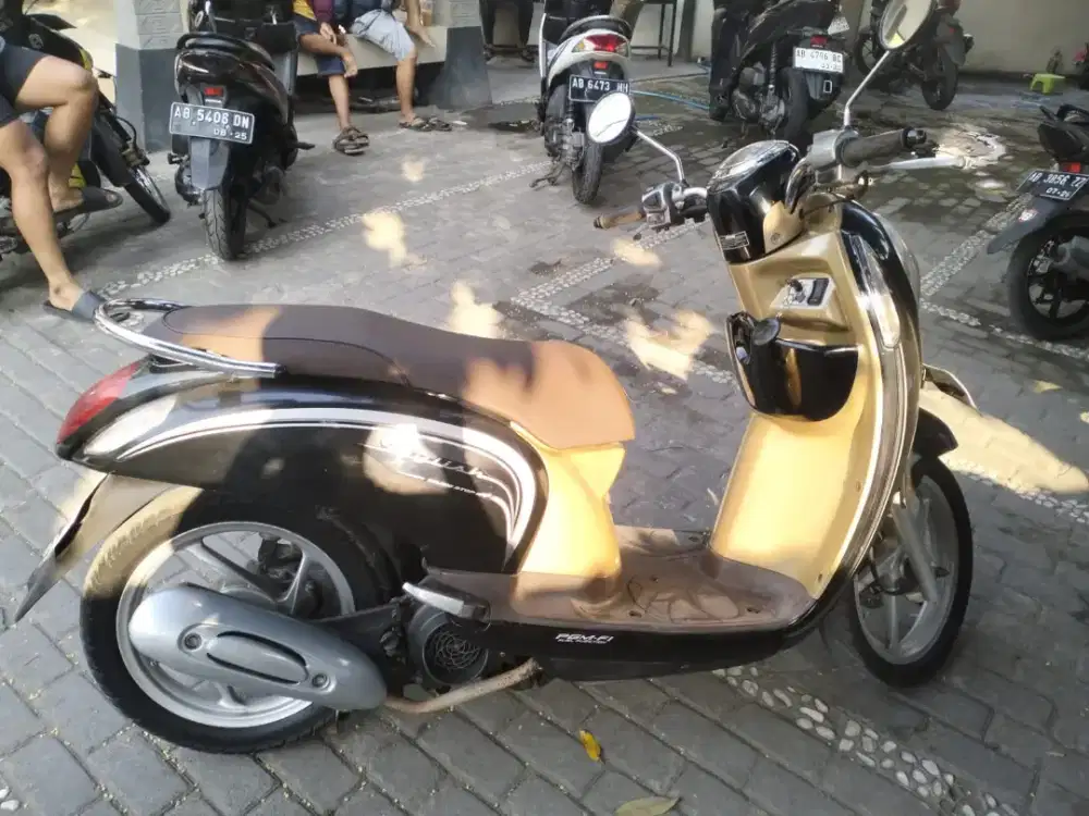 Honda Scoopy injeksi THN 2013 plat AB Bantul