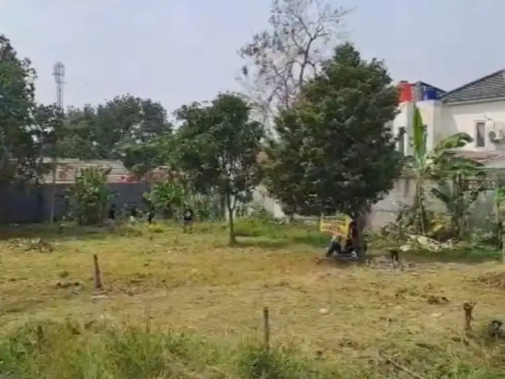 Dijual Cepat Tanah 961 m2 harga 4jt / m2 rata siap bangun di Jatisari Jatiasih