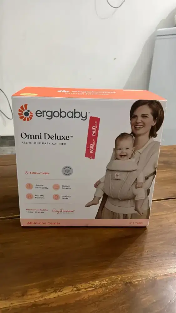 Ergobaby Omni Deluxe All in one Carrier
