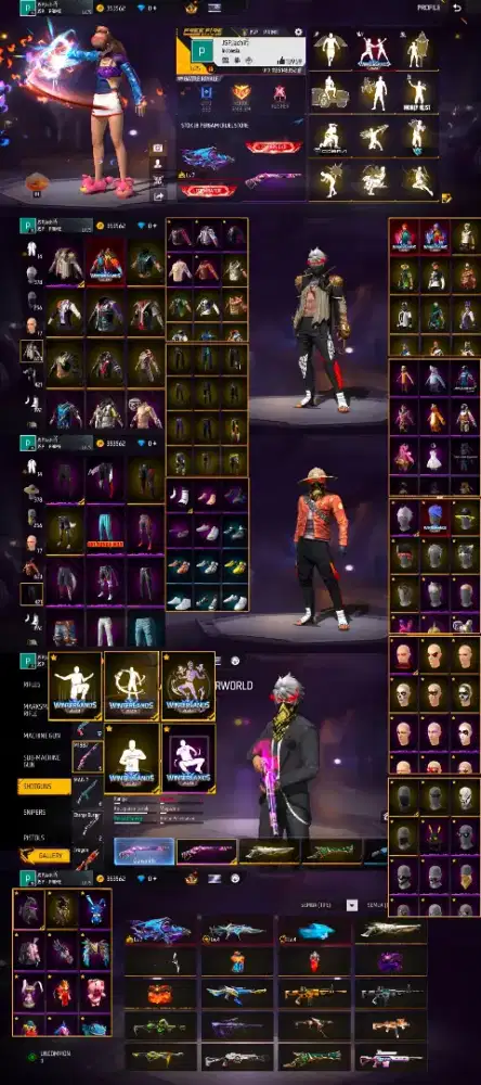 AKUN FF ASLI 100% AMAN DAN TERPERCAYA