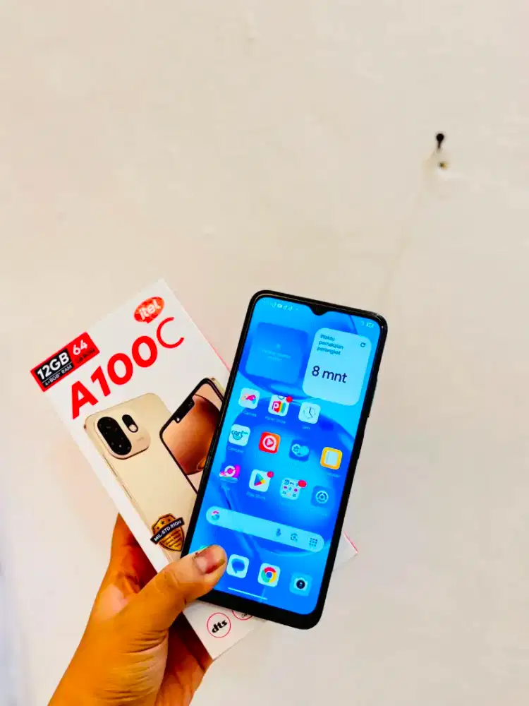 Itell A100c 4/64 Lengkap, Like New Belum lama pakai