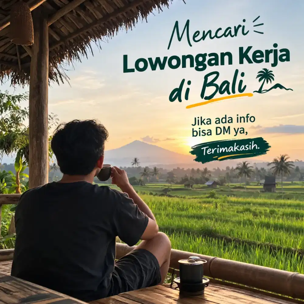mencari lowongan kerja di bali